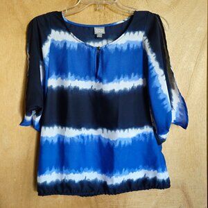 Converse One Star XS Blouse Sheer Blue White